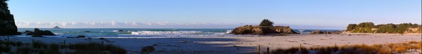 Brighton Beach just South of Dunedin along the Southern Sceinc route